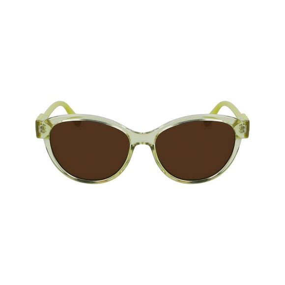 Karl Lagerfeld KL6099 Sunglasses Transparent Yellow Style Women Yellow